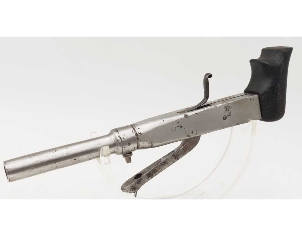 Armes de Poing CURIEUX PISTOLET DIT DE BOTTE À PERCUSSION ET À COFFRE FIN XIXè {PRODUCT_REFERENCE} - 3
