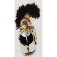 Militaria CASQUE ET CUIRASSE D'OFFICIER DE CUIRASSIERS DE LA GARDE ROYALE MODÈLE 1825 - FRANCE RESTAURATION {PRODUCT_REFERENCE}