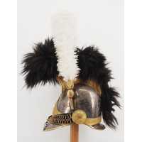 Militaria CASQUE ET CUIRASSE D'OFFICIER DE CUIRASSIERS DE LA GARDE ROYALE MODÈLE 1825 - FRANCE RESTAURATION {PRODUCT_REFERENCE}