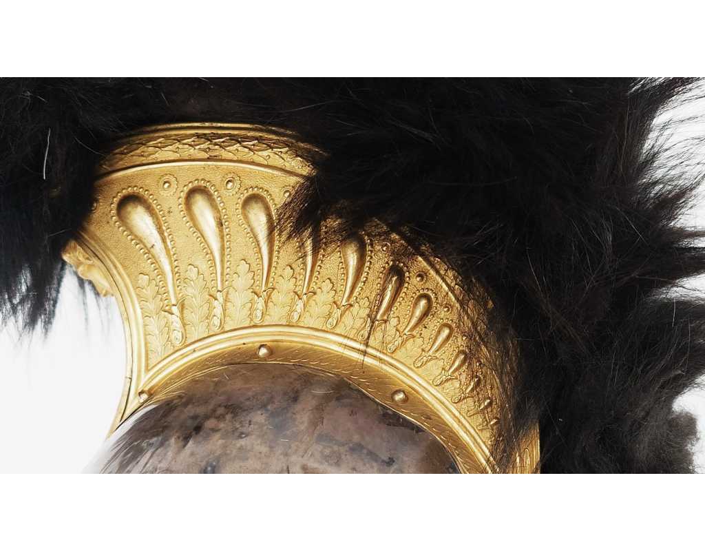 Militaria CASQUE ET CUIRASSE D'OFFICIER DE CUIRASSIERS DE LA GARDE ROYALE MODÈLE 1825 - FRANCE RESTAURATION {PRODUCT_REFERENCE}