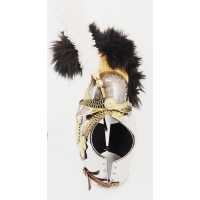 Militaria CASQUE ET CUIRASSE D'OFFICIER DE CUIRASSIERS DE LA GARDE ROYALE MODÈLE 1825 - FRANCE RESTAURATION {PRODUCT_REFERENCE}