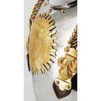 Militaria CASQUE ET CUIRASSE D'OFFICIER DE CUIRASSIERS DE LA GARDE ROYALE MODÈLE 1825 - FRANCE RESTAURATION {PRODUCT_REFERENCE}