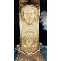 Militaria CASQUE ET CUIRASSE D'OFFICIER DE CUIRASSIERS DE LA GARDE ROYALE MODÈLE 1825 - FRANCE RESTAURATION {PRODUCT_REFERENCE}