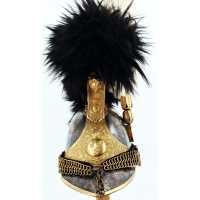 Militaria CASQUE ET CUIRASSE D'OFFICIER DE CUIRASSIERS DE LA GARDE ROYALE MODÈLE 1825 - FRANCE RESTAURATION {PRODUCT_REFERENCE}