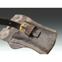 Militaria GOUSSET CUIR PORTE BAÏONNETTE CHASSEPOT MODÈLE 1866 INFANTERIE {PRODUCT_REFERENCE} - 3