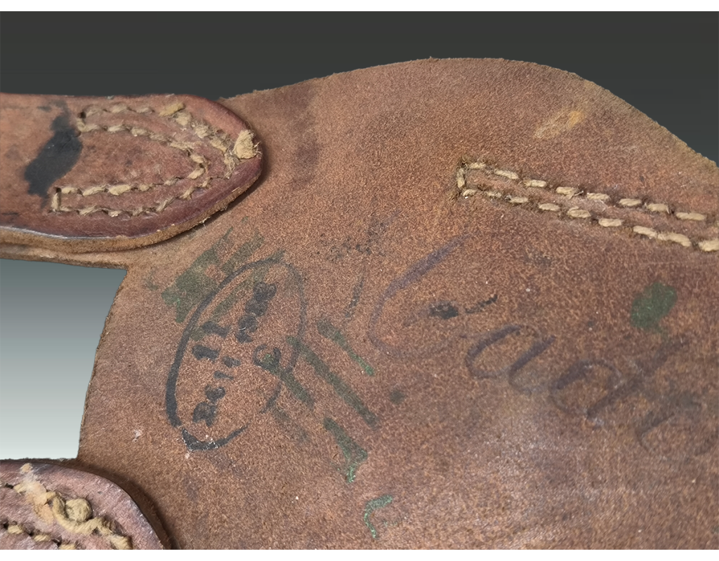 Militaria GOUSSET PORTE BAÏONNETTE ROSALIE MODÈLE LEBEL 1886 {PRODUCT_REFERENCE} - 4