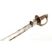 Armes Blanches SABRE OFFICIER D'ARTILLERIE MODÈLE 1822 - 1899 LAME 90CM COULAUX KLINGENTHAL - FRANCE IIIè RÉPUBLIQUE {PRODUCT_