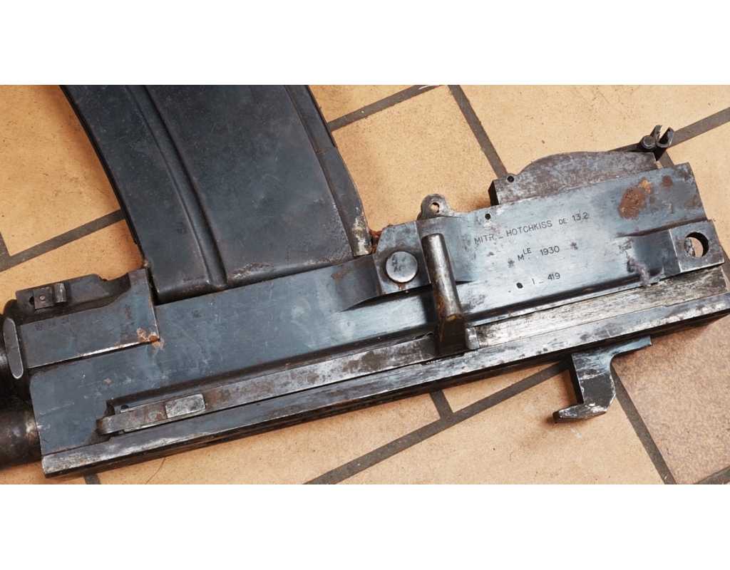 Armes Neutralisées WW2 FRANCE MITRAILLEUSE HOTCHKISS 13.2MM DÉFENSE ANTI-AÉRIENNE MODÈLE 1930 NEUTRALISATION UE {PRODUCT_REFE