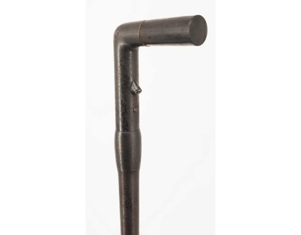 Armes Longues RARE CANNE FUSIL EN ACIER CALIBRE 24 /65 PERCUSSION CENTRALE - FRANCE XIXè {PRODUCT_REFERENCE} - 3