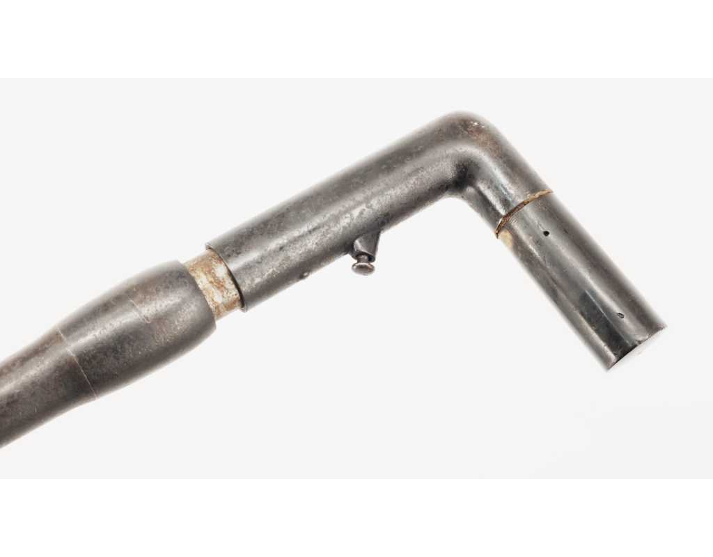 Armes Longues RARE CANNE FUSIL EN ACIER CALIBRE 24 /65 PERCUSSION CENTRALE - FRANCE XIXè {PRODUCT_REFERENCE} - 6