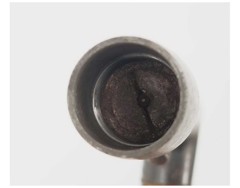 Armes Longues RARE CANNE FUSIL EN ACIER CALIBRE 24 /65 PERCUSSION CENTRALE - FRANCE XIXè {PRODUCT_REFERENCE} - 7