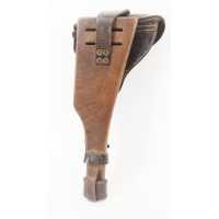 Militaria WW1 PLANCHETTE + ÉTUI CROSSE MILITAIRE POUR PISTOLET LUGER ARTILLERIE - ALLEMAGNE PREMIERE GUERRE MONDIALE - 2