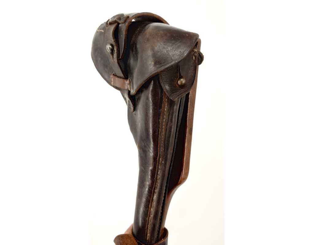 Militaria WW1 PLANCHETTE + ÉTUI CROSSE MILITAIRE POUR PISTOLET LUGER ARTILLERIE - ALLEMAGNE PREMIERE GUERRE MONDIALE - 3