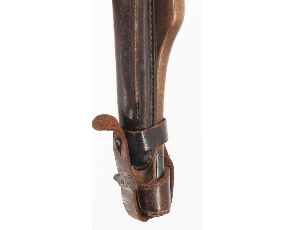 Militaria WW1 PLANCHETTE + ÉTUI CROSSE MILITAIRE POUR PISTOLET LUGER ARTILLERIE - ALLEMAGNE PREMIERE GUERRE MONDIALE - 5
