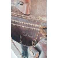 Militaria WW1 PLANCHETTE + ÉTUI CROSSE MILITAIRE POUR PISTOLET LUGER ARTILLERIE - ALLEMAGNE PREMIERE GUERRE MONDIALE - 7