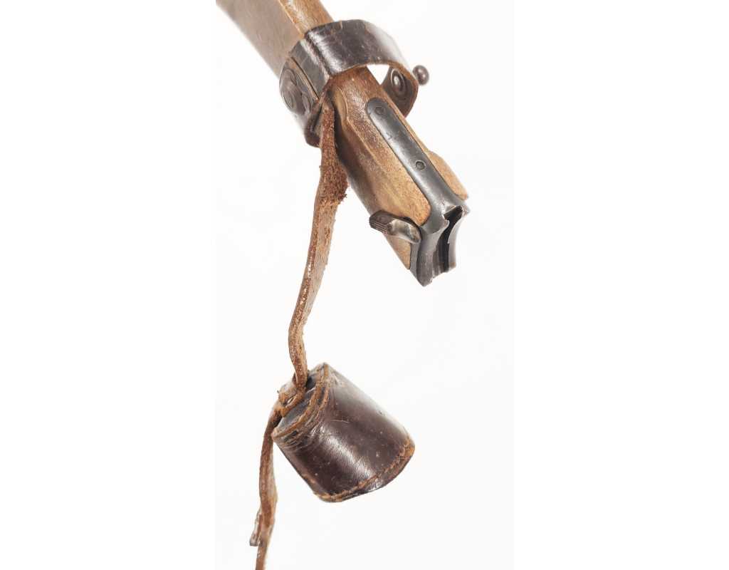 Militaria WW1 PLANCHETTE + ÉTUI CROSSE MILITAIRE POUR PISTOLET LUGER ARTILLERIE - ALLEMAGNE PREMIERE GUERRE MONDIALE - 14