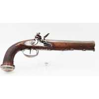 Armes de Poing PISTOLET D'OFFICIER À SILEX P. MEYER ARQUEBUSIER DU ROI À BRUXELLES ÉPOQUE DIRECTOIRE {PRODUCT_REFERENCE} - 2