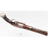 Armes de Poing PISTOLET D'OFFICIER À SILEX P. MEYER ARQUEBUSIER DU ROI À BRUXELLES ÉPOQUE DIRECTOIRE {PRODUCT_REFERENCE} - 4