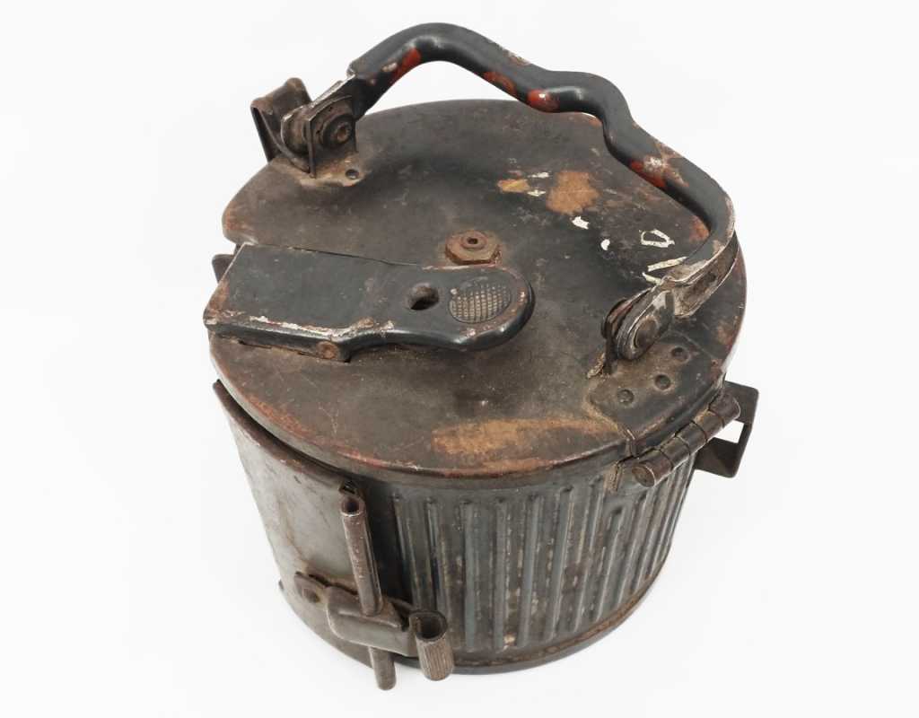 Militaria CHARGEUR TROMMEL MITRAILLEUSE MG34 / MG42 DE 1940 {PRODUCT_REFERENCE} - 1