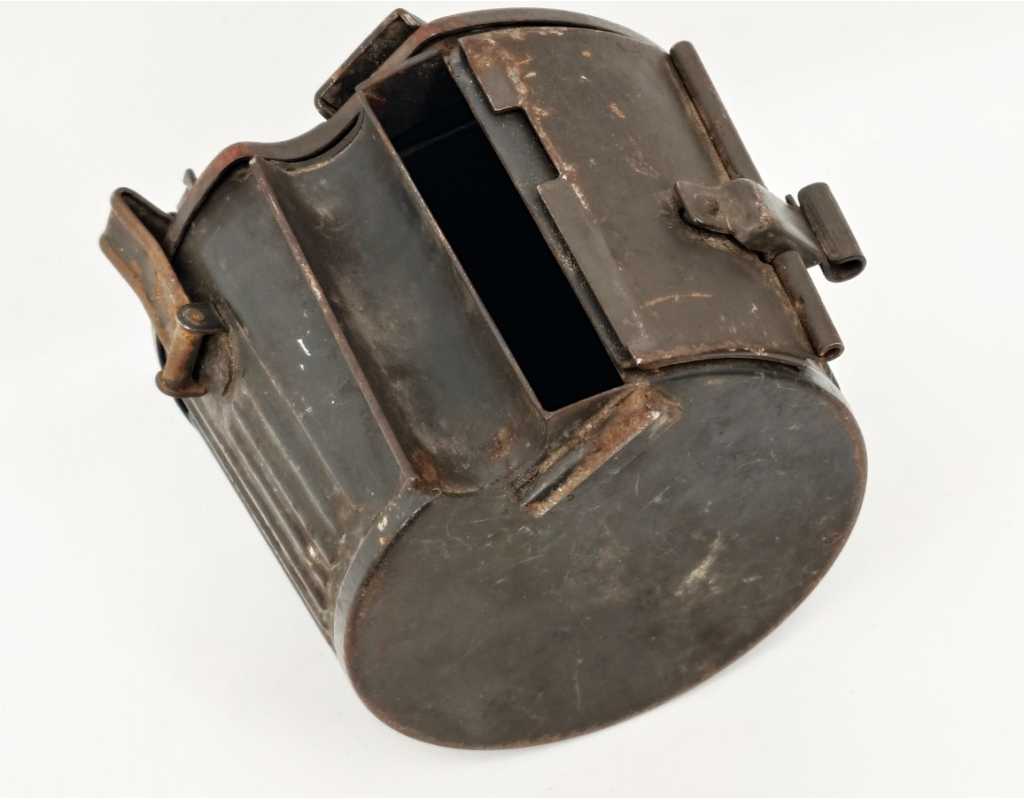 Militaria CHARGEUR TROMMEL MITRAILLEUSE MG34 / MG42 DE 1940 {PRODUCT_REFERENCE} - 4