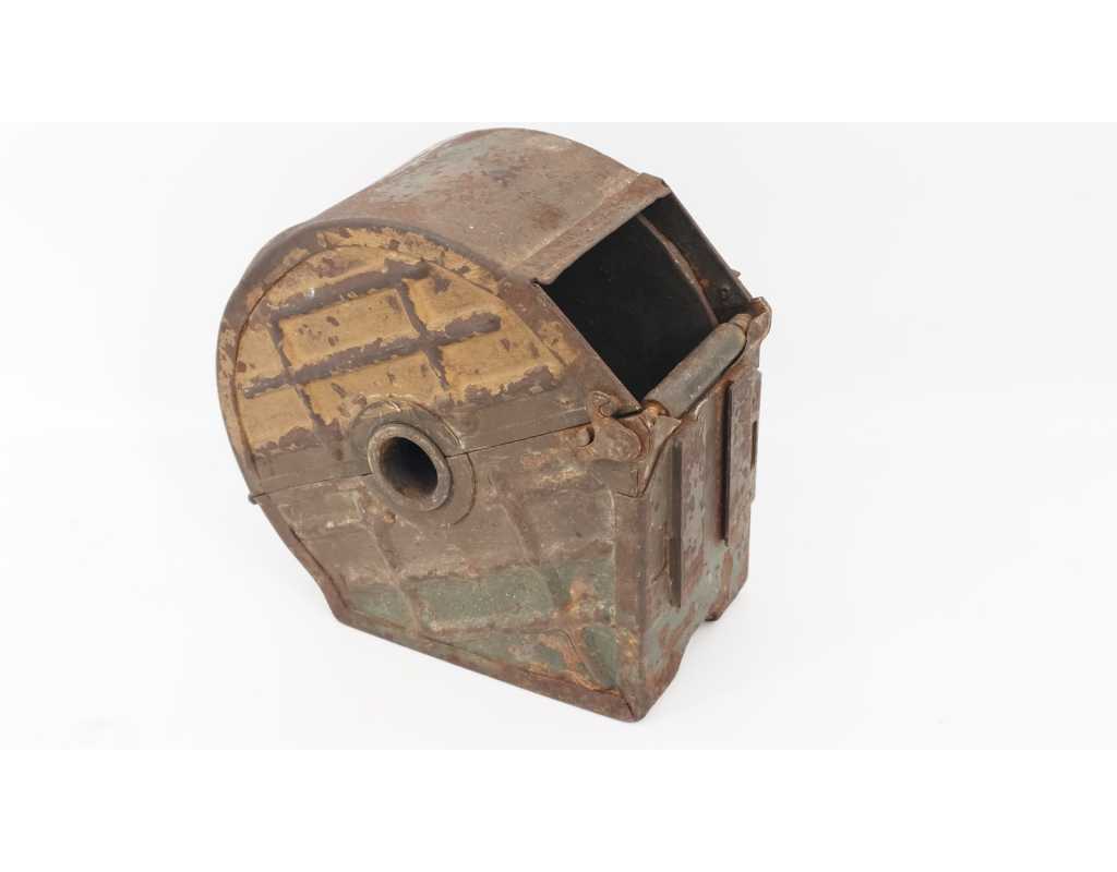 Militaria TROMMEL WW1 Machine Gewehr MAXIM MG 08 MG 08/15 Camouflé 3 tons - Allemagne première Guerre mondiale {PRODUCT_REFERENC