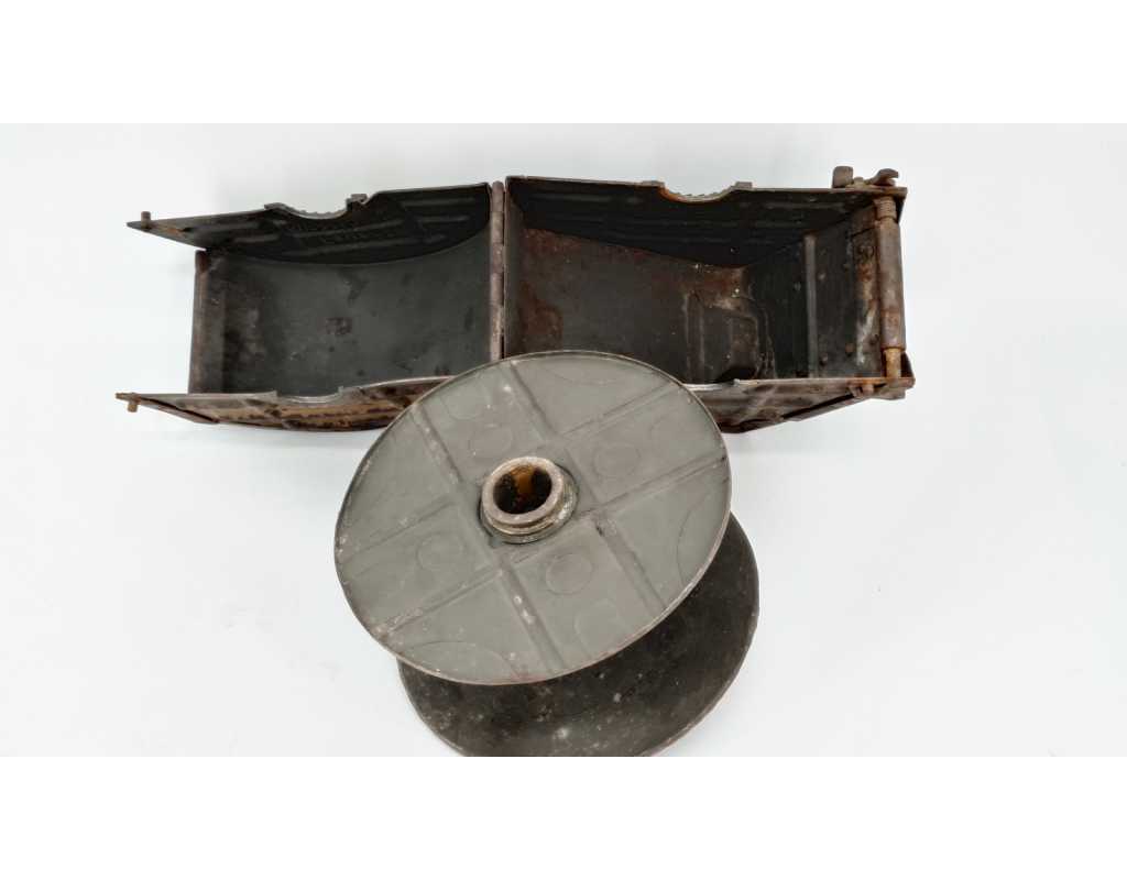 Militaria TROMMEL WW1 Machine Gewehr MAXIM MG 08 MG 08/15 Camouflé 3 tons - Allemagne première Guerre mondiale {PRODUCT_REFERENC