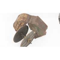 Militaria TROMMEL WW1 Machine Gewehr MAXIM MG 08 MG 08/15 Camouflé 3 tons - Allemagne première Guerre mondiale {PRODUCT_REFERENC