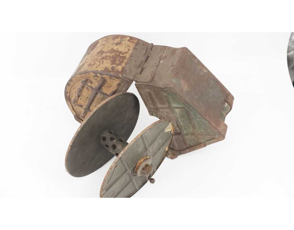 Militaria TROMMEL WW1 Machine Gewehr MAXIM MG 08 MG 08/15 Camouflé 3 tons - Allemagne première Guerre mondiale {PRODUCT_REFERENC