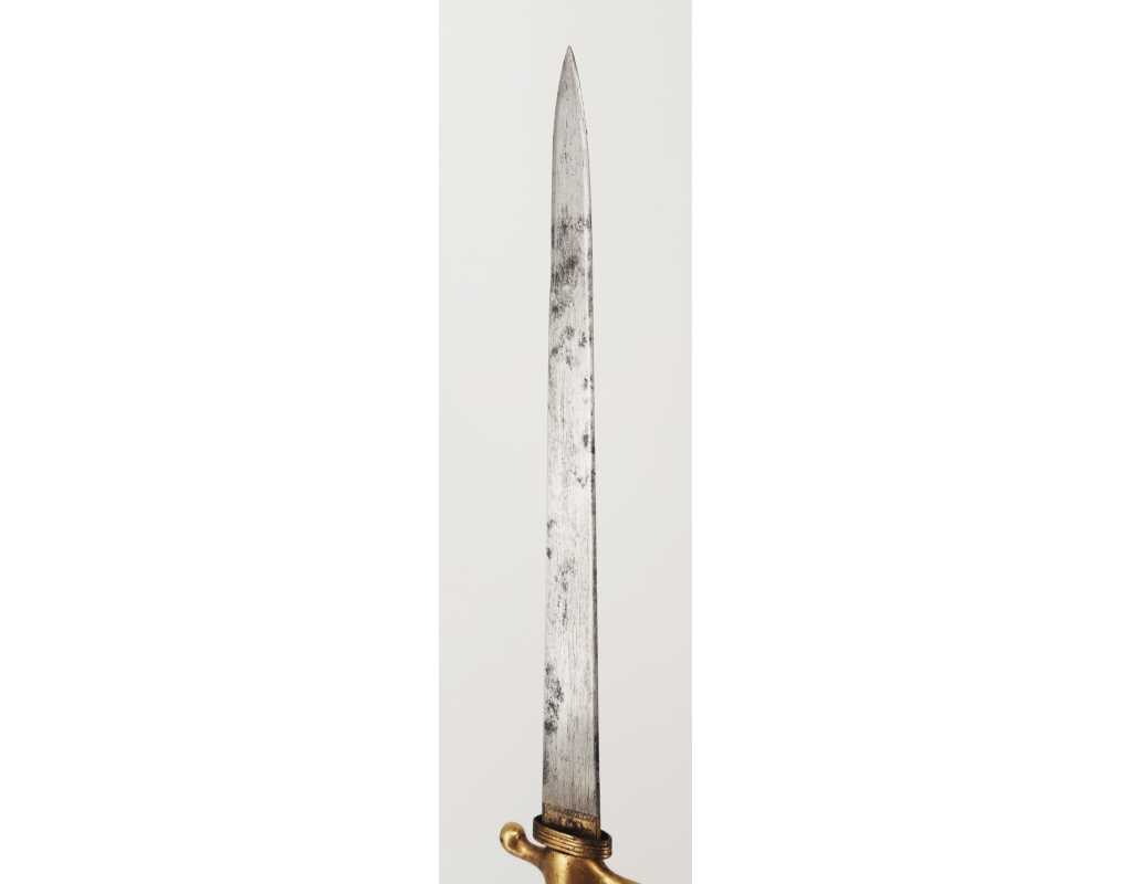 Armes Blanches DAGUE DE CHASSE / COUTEAU DE VÉNERIE SIGNÉ KLINGENTHAL - France fin du XVIIIè - 7