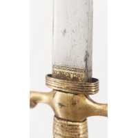 Armes Blanches DAGUE DE CHASSE / COUTEAU DE VÉNERIE SIGNÉ KLINGENTHAL {PRODUCT_REFERENCE} - 9