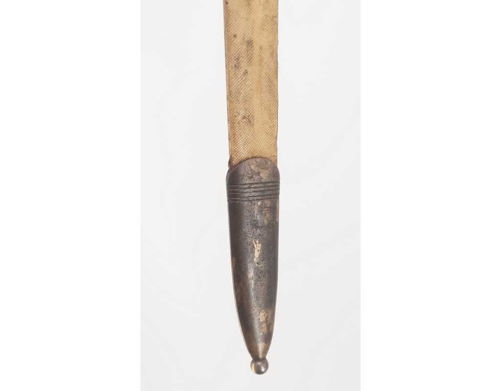 Armes Blanches DAGUE DE CHASSE / COUTEAU DE VÉNERIE SIGNÉ KLINGENTHAL - France fin du XVIIIè - 11