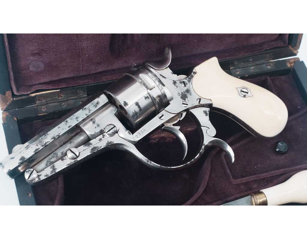 Armes de Poing REVOLVER GALAND PARIS 1868 CALIBRE 7MM PERCUSSION CENTRALE - FRANCE XIXè {PRODUCT_REFERENCE} - 3