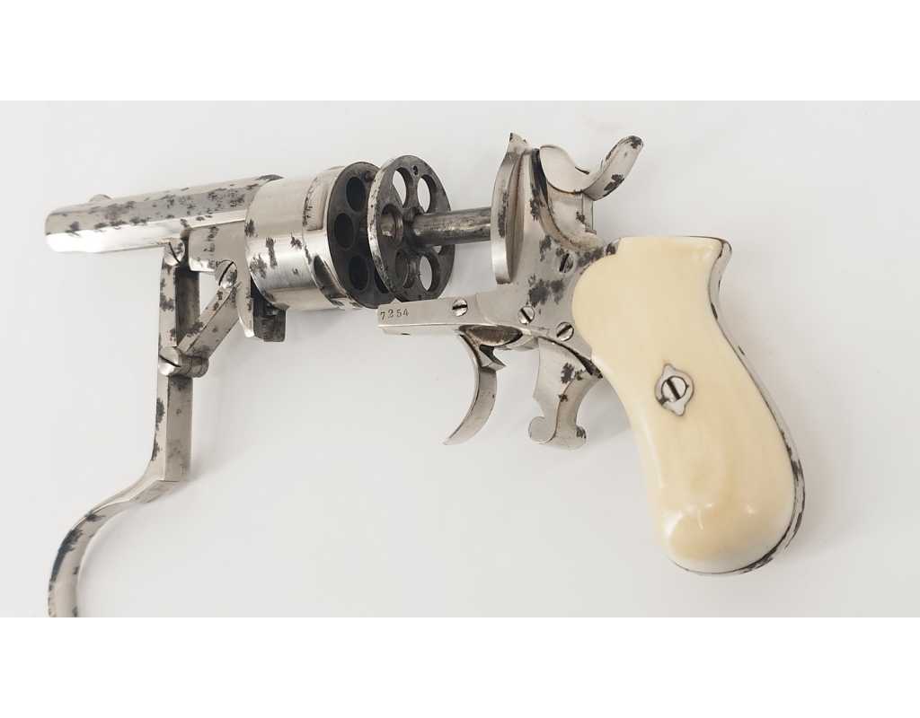 Armes de Poing REVOLVER GALAND PARIS 1868 CALIBRE 7MM PERCUSSION CENTRALE - FRANCE XIXè {PRODUCT_REFERENCE} - 5