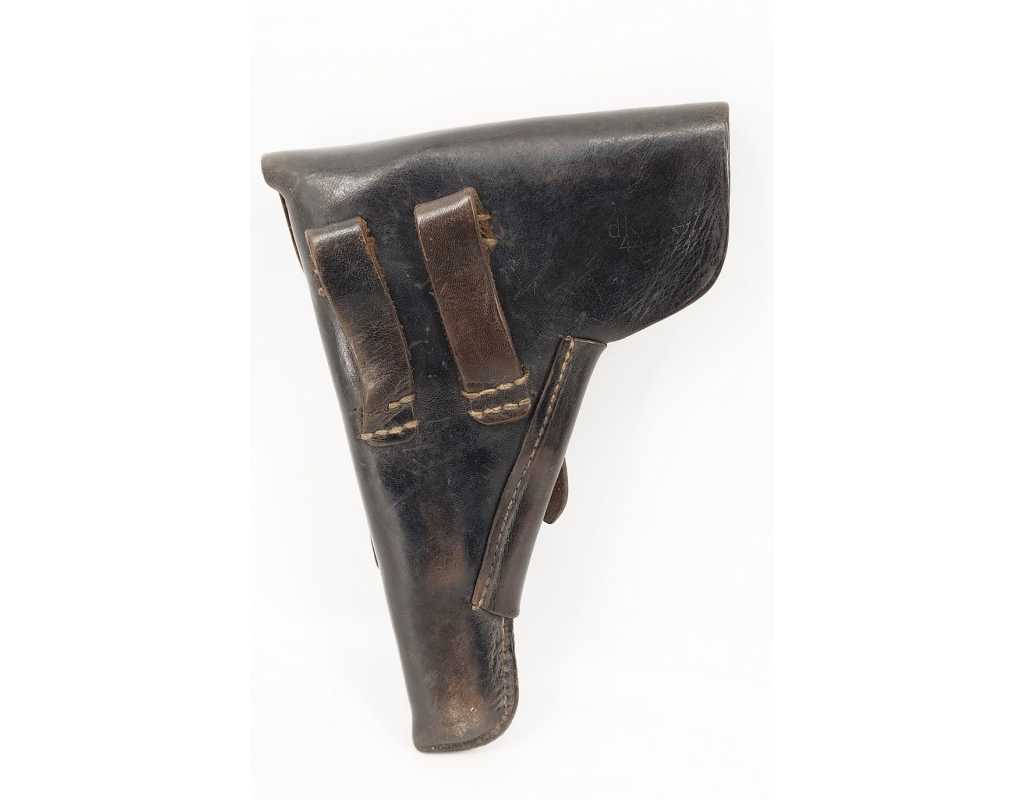 Militaria WW2 ÉTUI HOLSTER DE PISTOLET MILITAIRE ASTRA 400 FABRICATION DKK4 - 1944 {PRODUCT_REFERENCE} - 1
