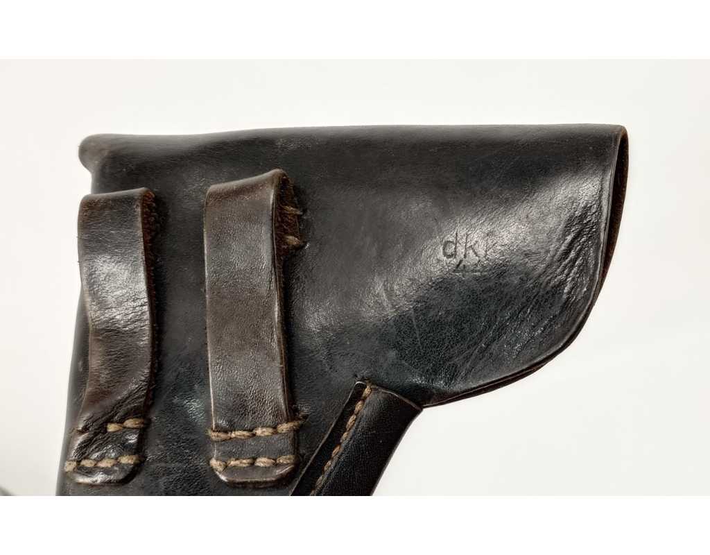 Militaria WW2 ÉTUI HOLSTER DE PISTOLET MILITAIRE ASTRA 400 FABRICATION DKK4 - 1944 {PRODUCT_REFERENCE} - 4