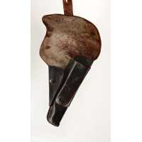 Militaria WW2 ÉTUI HOLSTER DE PISTOLET MILITAIRE ASTRA 400 FABRICATION DKK4 - 1944 {PRODUCT_REFERENCE} - 5