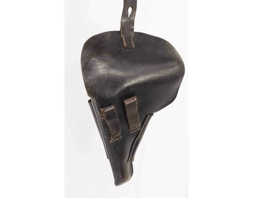 Militaria WW2 ÉTUI HOLSTER DE PISTOLET MILITAIRE ASTRA 400 FABRICATION DKK4 - 1944 {PRODUCT_REFERENCE} - 6