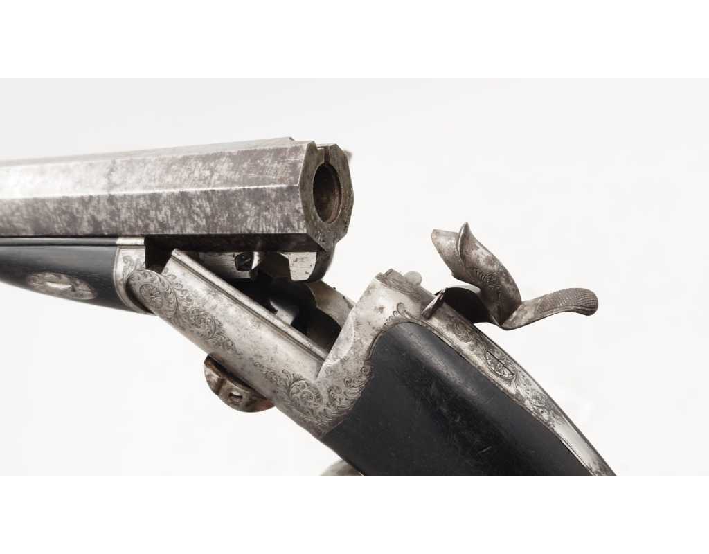 Armes de Poing PISTOLET DE DUEL OU DE TIR SIGNÉ LEFAUCHEUX CALIBRE 12MM À BROCHE No LF9971 - 5