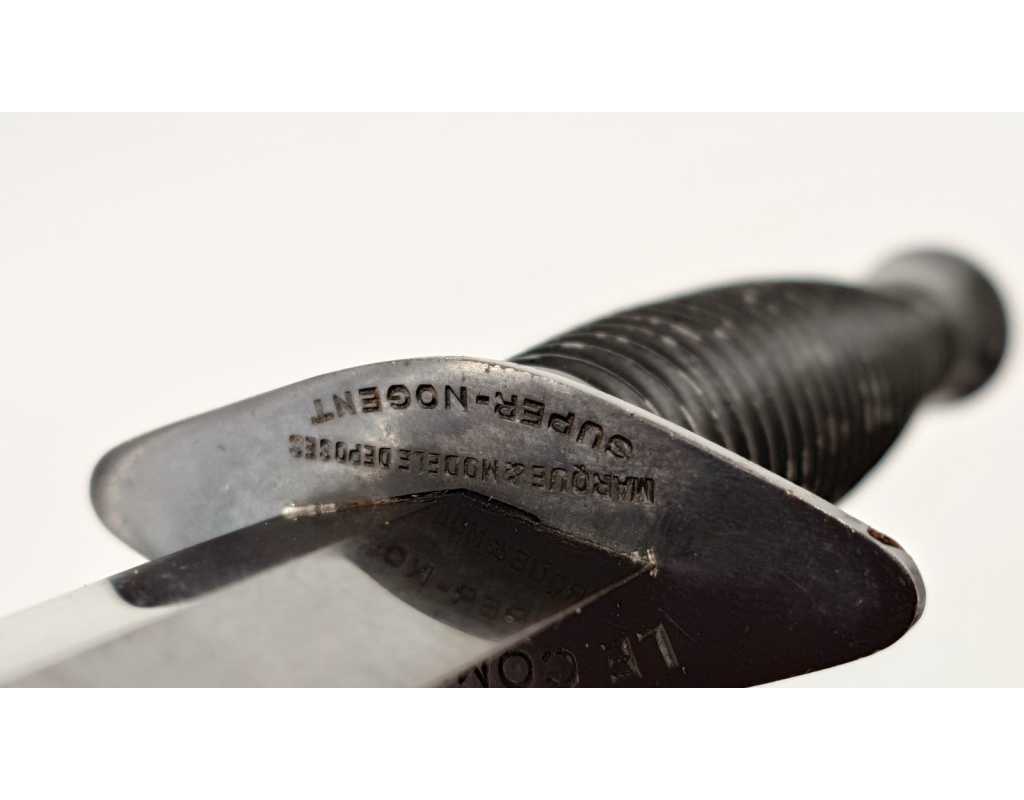 Militaria DAGUE LE COMMANDO SUPER NOGENT INOX PARACHISTISTE INDOCHINE {PRODUCT_REFERENCE} - 3