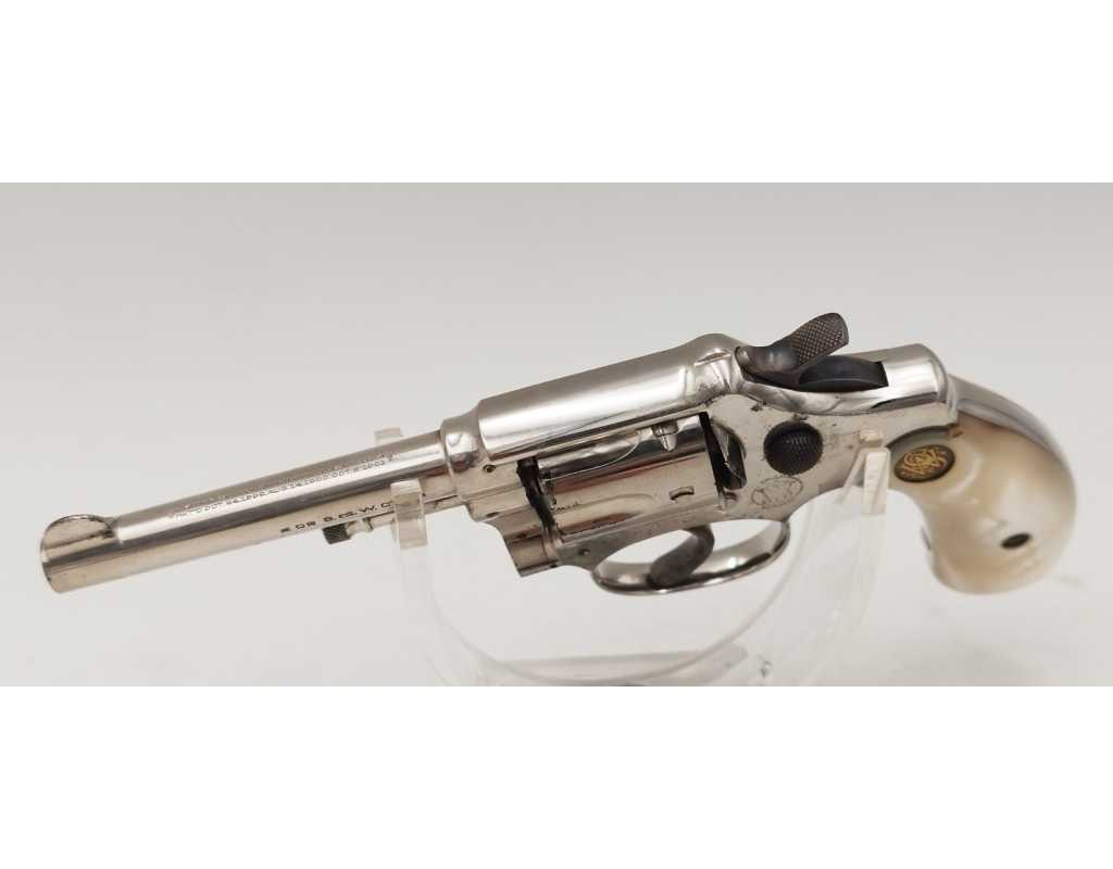 Armes de Poing REVOLVER LADY SMITH HAND EJECTOR 1ER MODÈLE 1899 / 1902 CALIBRE 22L / 5,5MM ANNULAIRE - USA XIXè - 13