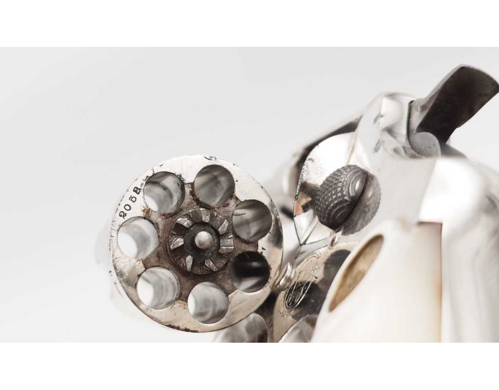 Armes de Poing REVOLVER LADY SMITH HAND EJECTOR 1ER MODÈLE 1899 / 1902 CALIBRE 22L / 5,5MM ANNULAIRE - USA XIXè - 7