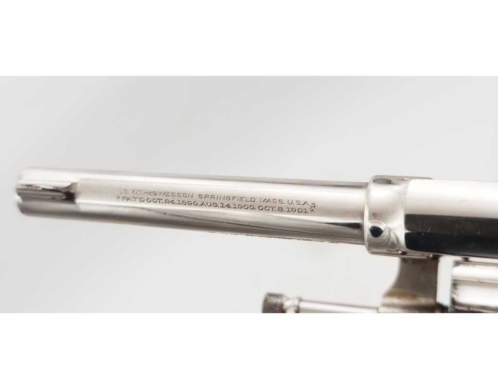 Armes de Poing REVOLVER LADY SMITH HAND EJECTOR 1ER MODÈLE 1899 / 1902 CALIBRE 22L / 5,5MM ANNULAIRE - USA XIXè - 8