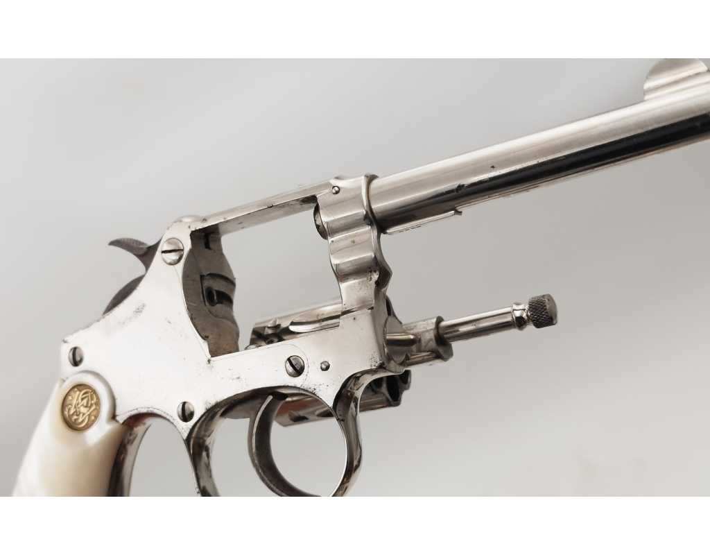 Armes de Poing REVOLVER LADY SMITH HAND EJECTOR 1ER MODÈLE 1899 / 1902 CALIBRE 22L / 5,5MM ANNULAIRE - USA XIXè - 12