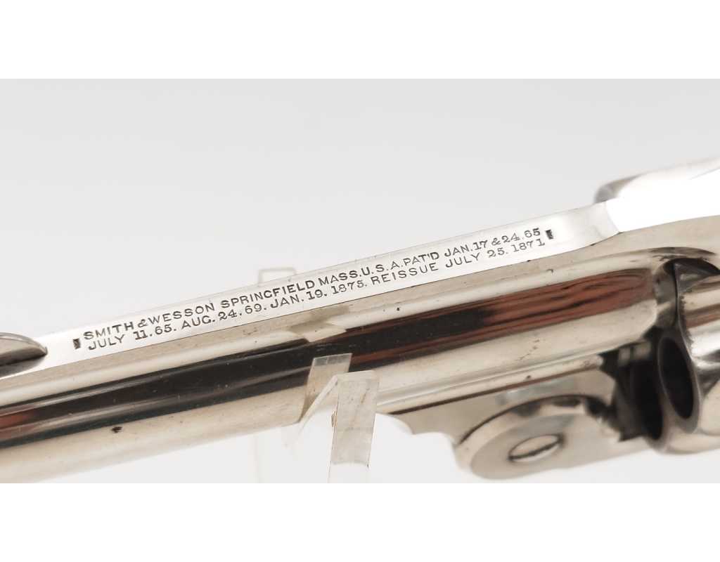 Armes de Poing SMITH ET WESSON SINGLE ACTION REVOLVER 1875 BABY RUSSIAN SECOND MODEL 38 S&W - USA XIXè - 3