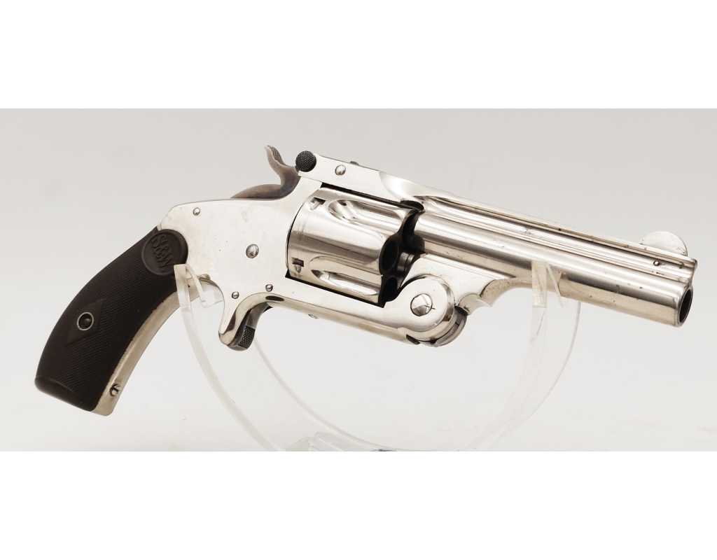 Armes de Poing SMITH ET WESSON SINGLE ACTION REVOLVER 1875 BABY RUSSIAN SECOND MODEL 38 S&W - USA XIXè - 5