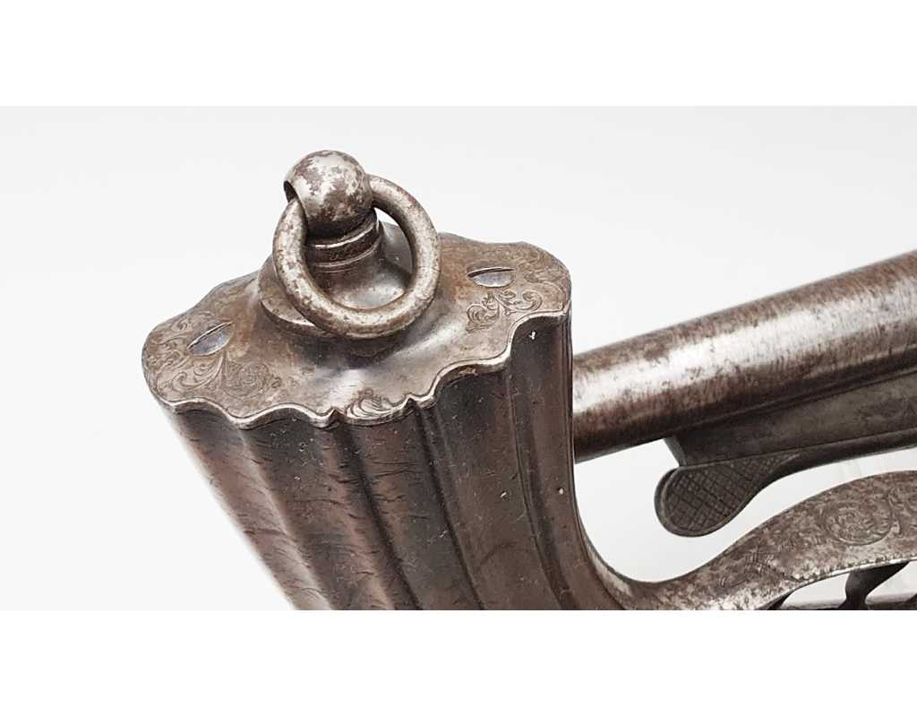 Armes de Poing PAIRE DE PISTOLETS DE VÉNERIE SYSTÈME LEFAUCHEUF CALIBRE BALLE RAYÉ 16/50 À BROCHE - FRANCE XIXè - 13