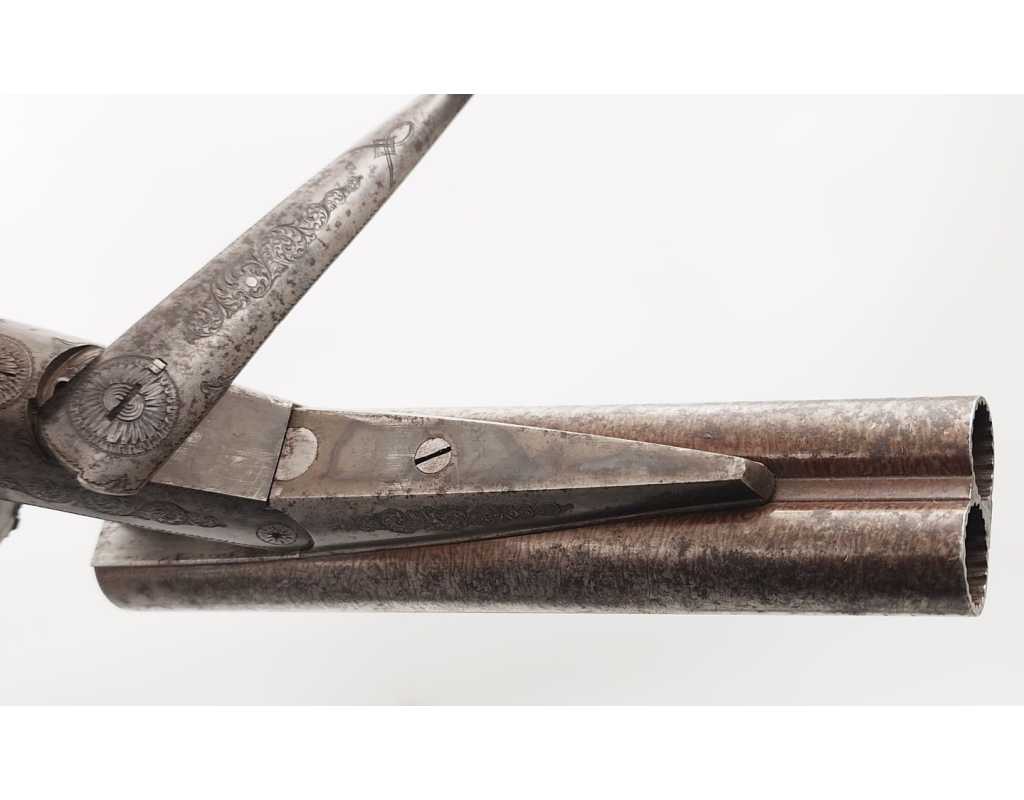 Armes de Poing PAIRE DE PISTOLETS DE VÉNERIE SYSTÈME LEFAUCHEUF CALIBRE BALLE RAYÉ 16/50 À BROCHE - FRANCE XIXè - 17