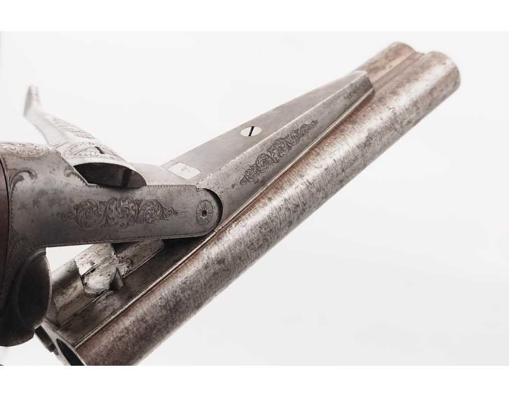 Armes de Poing PAIRE DE PISTOLETS DE VÉNERIE SYSTÈME LEFAUCHEUF CALIBRE BALLE RAYÉ 16/50 À BROCHE - FRANCE XIXè - 20