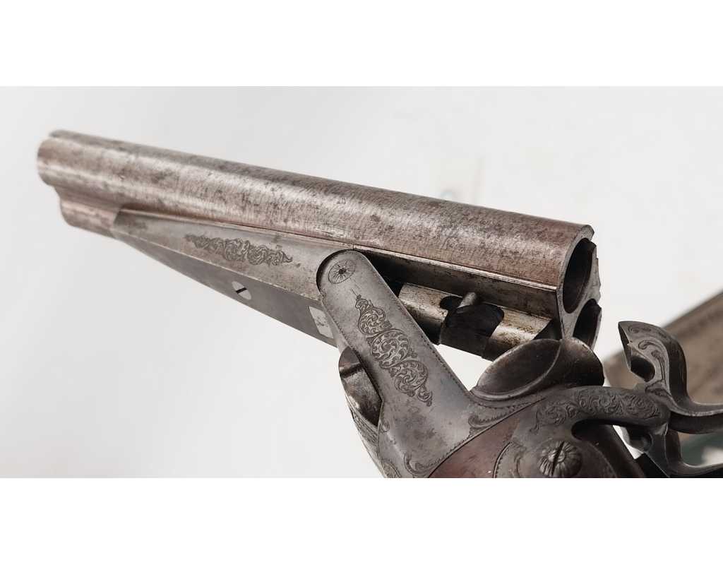 Armes de Poing PAIRE DE PISTOLETS DE VÉNERIE SYSTÈME LEFAUCHEUF CALIBRE BALLE RAYÉ 16/50 À BROCHE - FRANCE XIXè - 21
