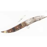 Coutellerie FORT COUTEAU PLIANT ANCRE DE MARINE DATÉ 1912 - FRANCE XIXè 37645-6 - 9